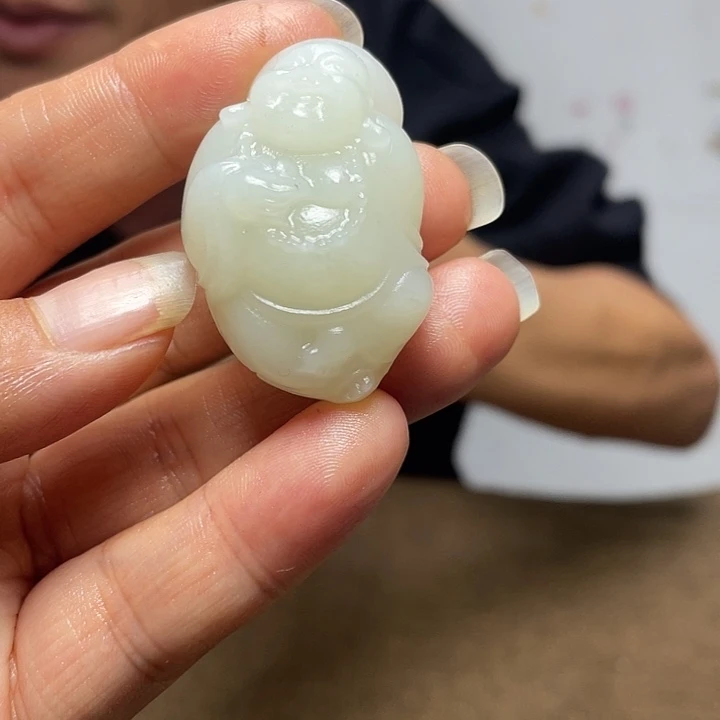 海****和田玉未镶嵌挂件