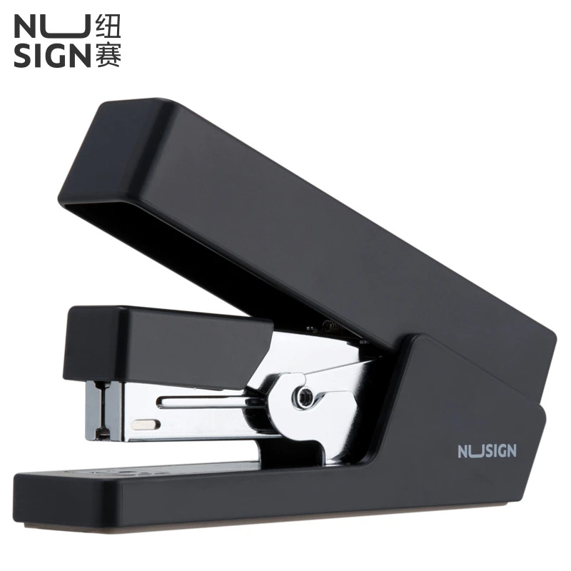 得力NS081省力订书机标准型装订机加厚订书器用品