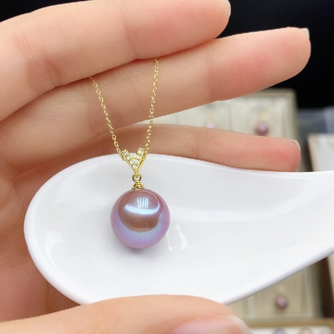 淡水珍珠颈饰合金