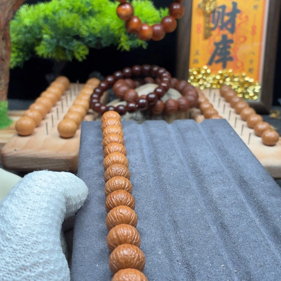 T***C手串猴头核桃强迫症14小凤羽