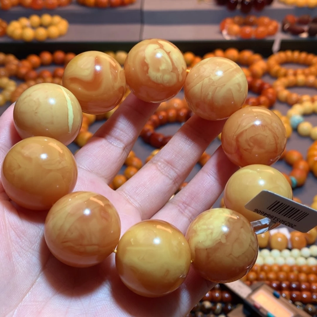 【闪购商品】手串蜜蜡未镶嵌蜜蜡手串