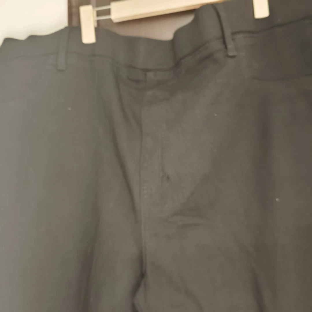 中腰直筒型夏季长裤流苏休闲裤男装时尚男士黑色