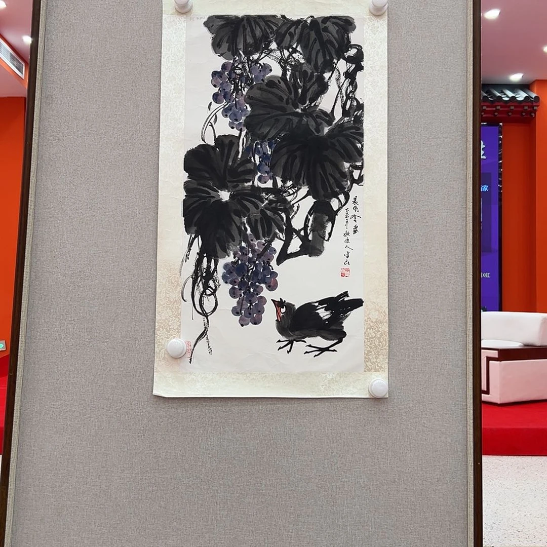国画孙立芳展览原作