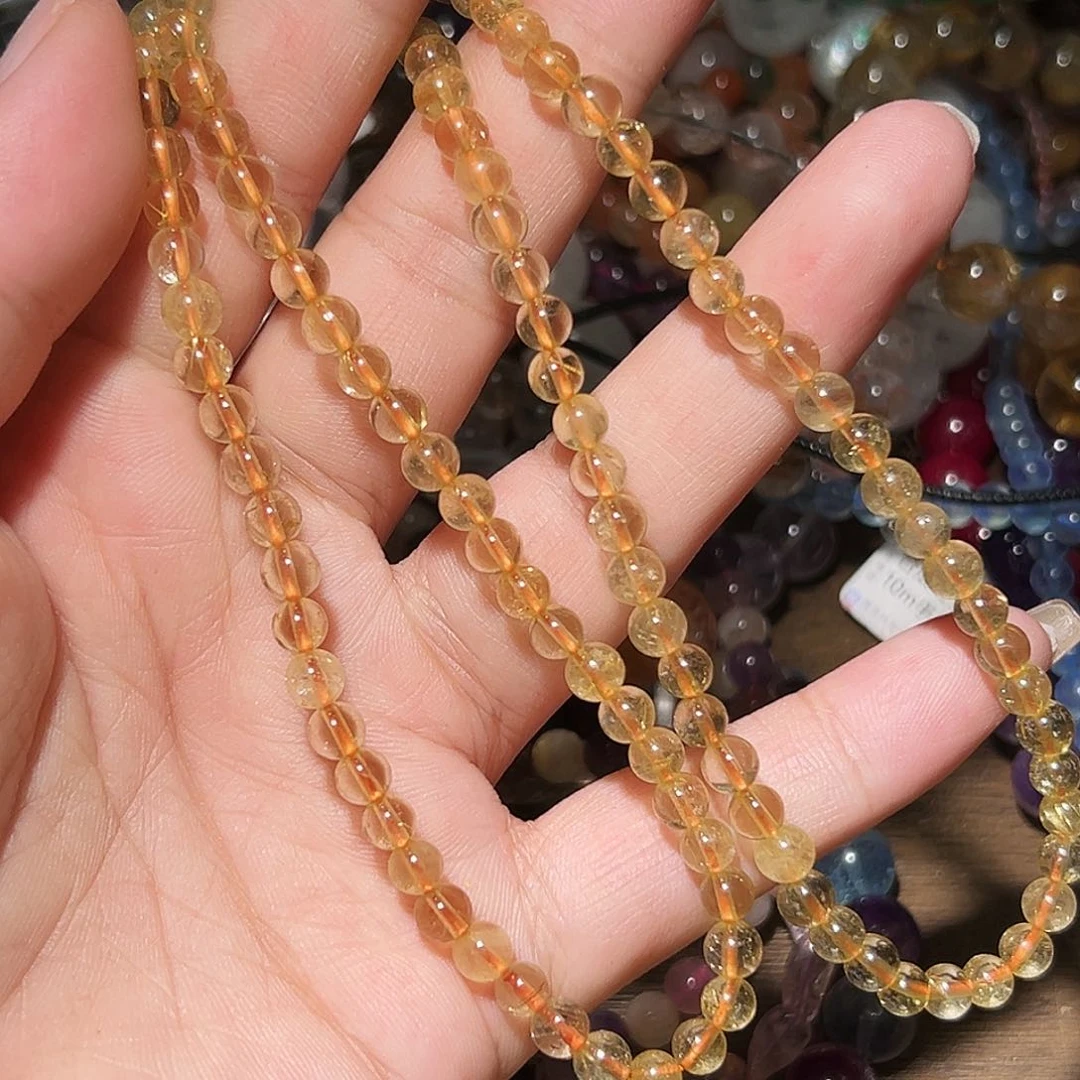 水晶手链未镶嵌发晶多圈