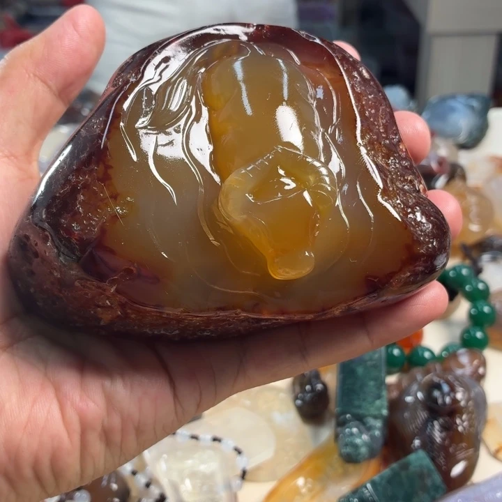 未镶嵌吊坠(不含链)玛瑙/玉髓