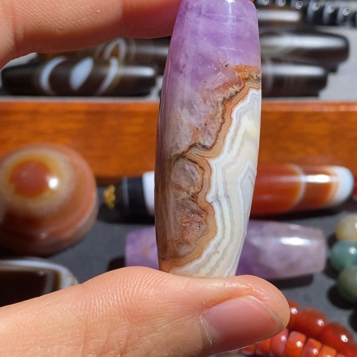 玛瑙/玉髓未镶嵌项链