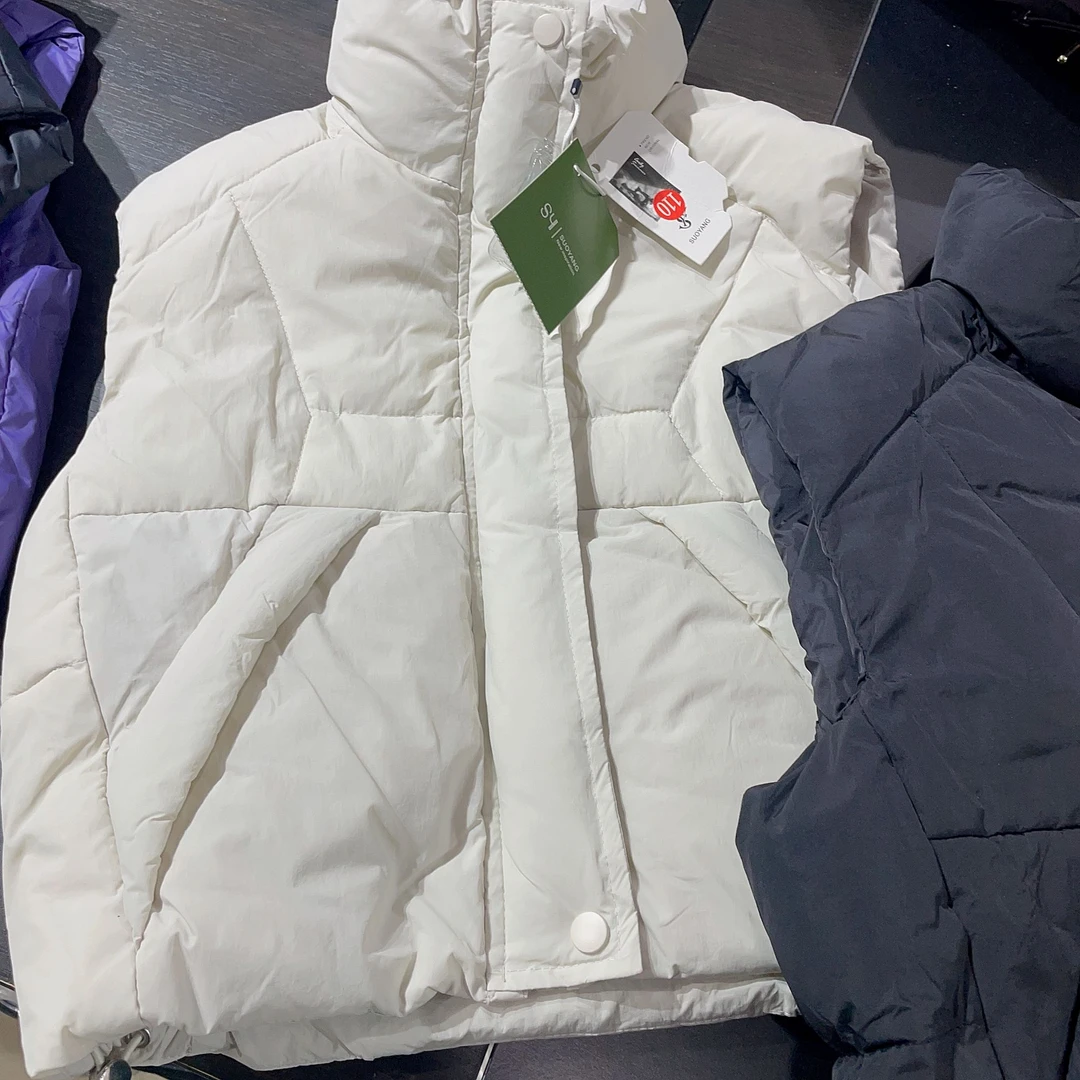 SUNYANG羽绒马夹LD女童时尚马甲