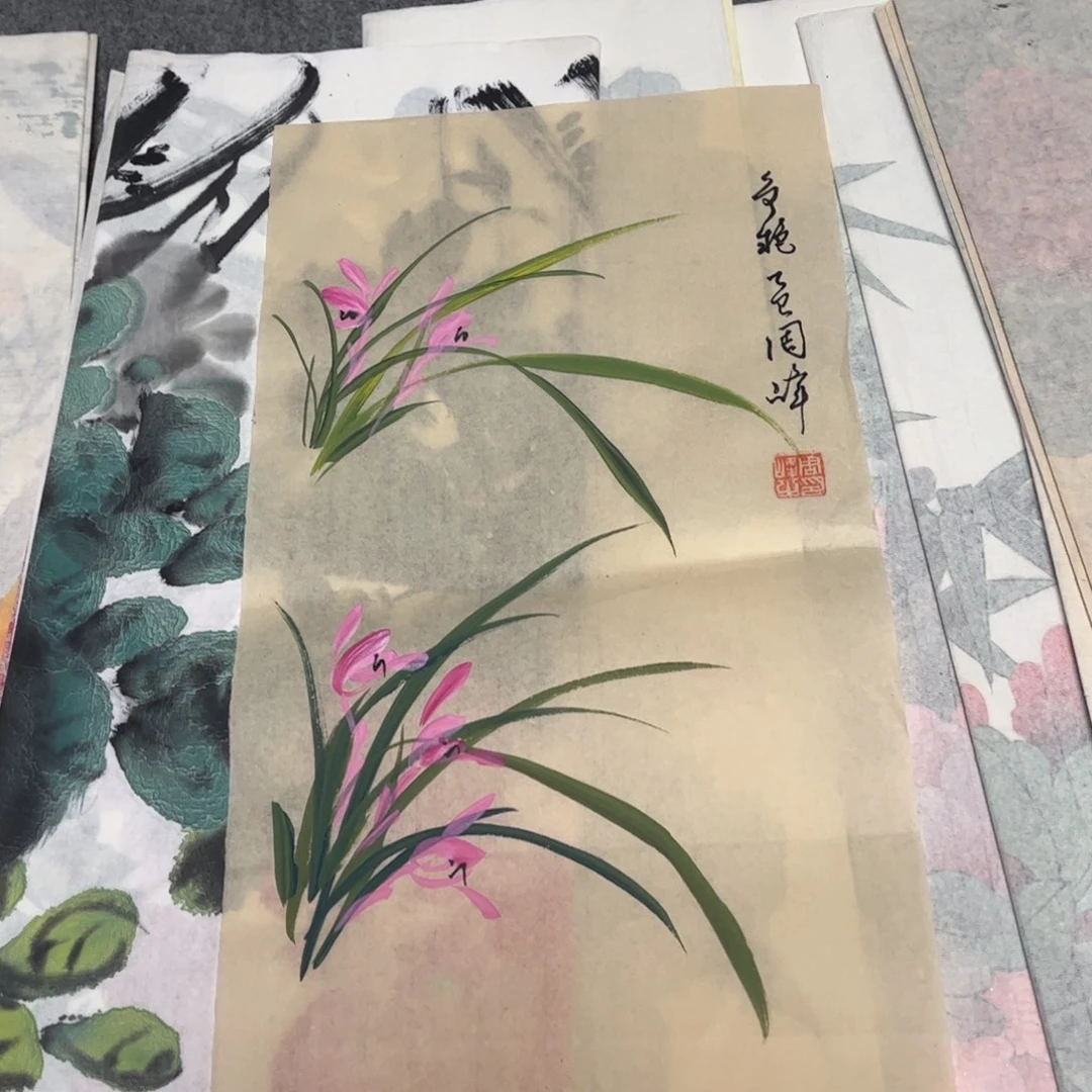 国画11.30纯手绘无边框作品