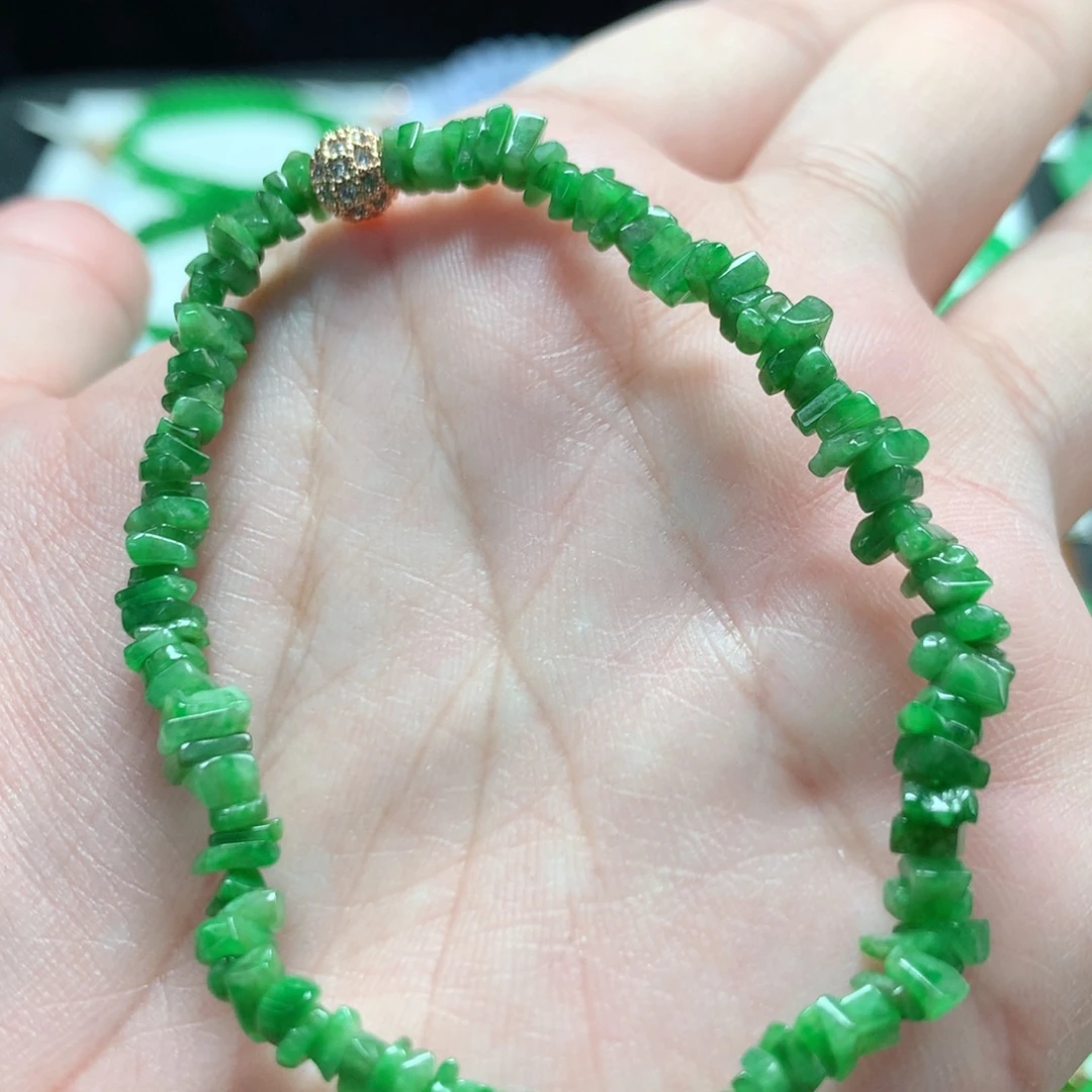 翡翠未镶嵌手链翡翠