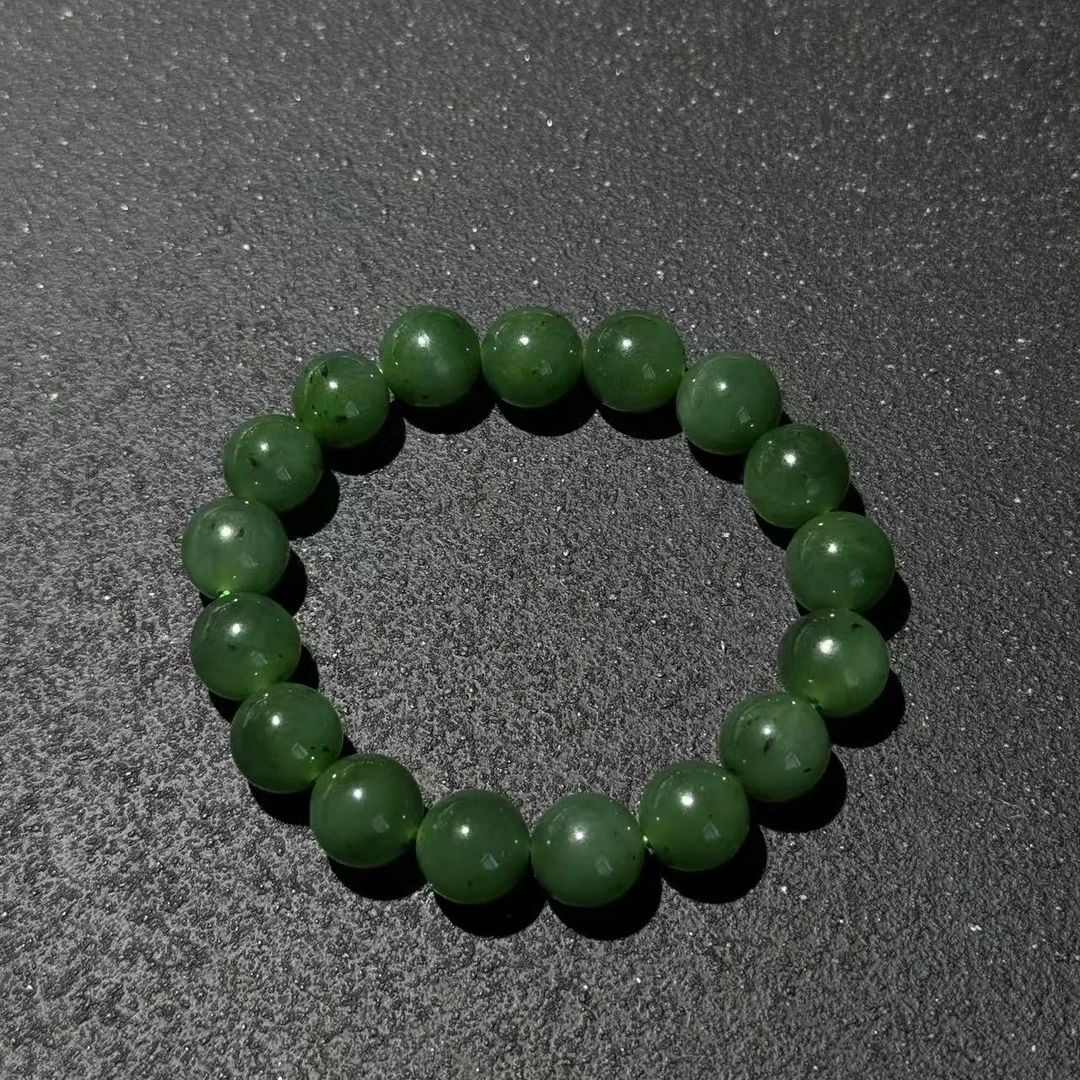 【与帅珠宝】高品乌兰海碧玉单圈D112114——多样性发其一