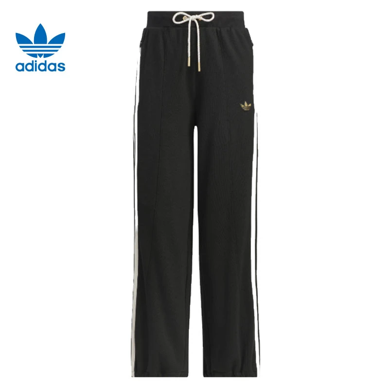 环adidas阿迪达斯三叶草运动休闲长裤裤子JL8436