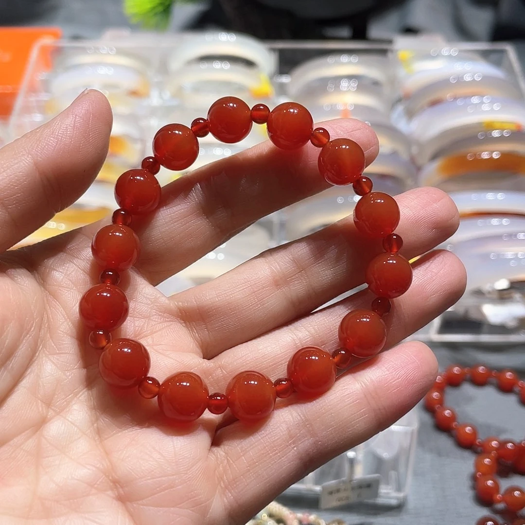 玛瑙/玉髓未镶嵌手链