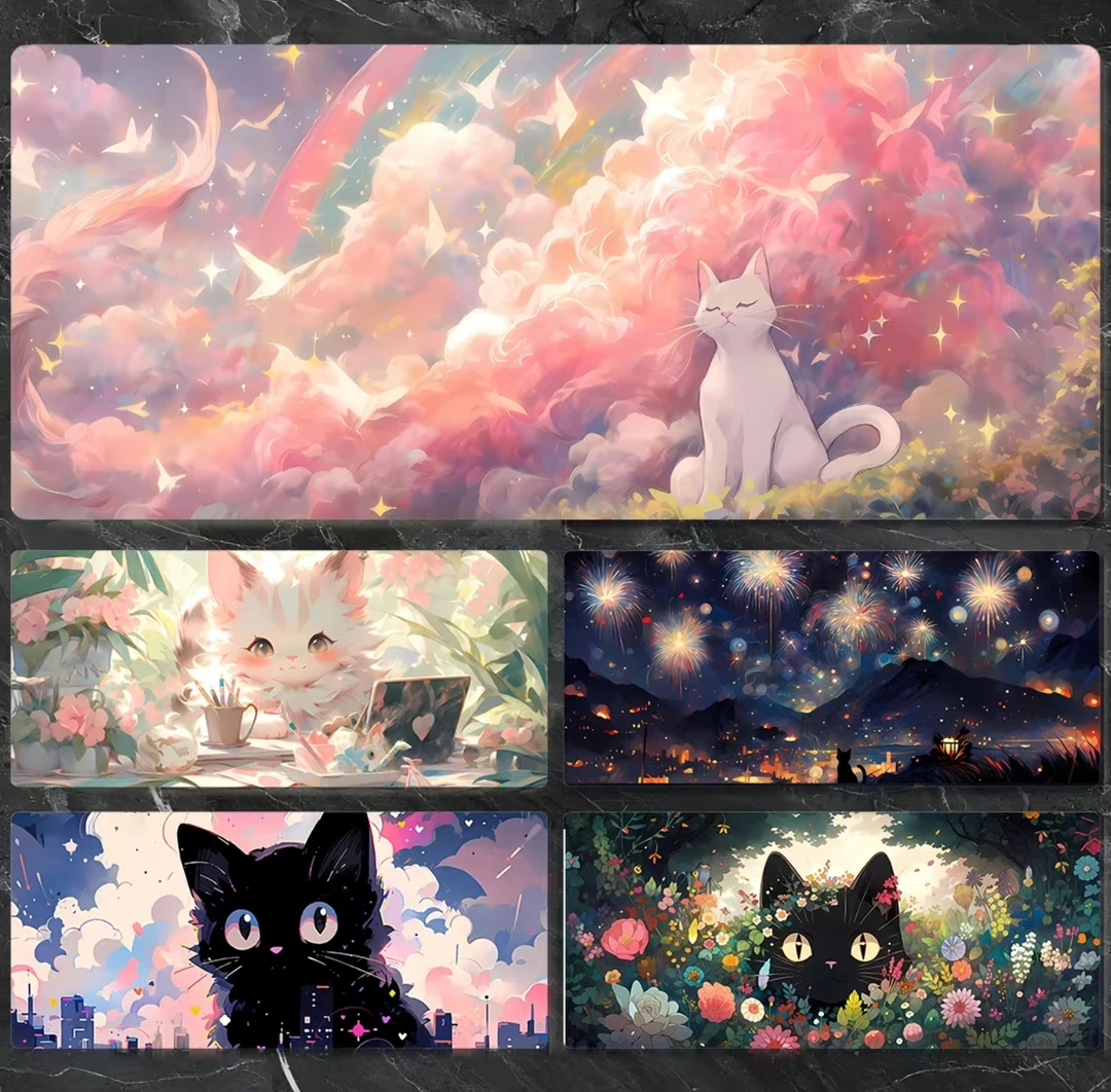 超大号鼠标垫加厚鼠标垫随机颜色游戏男生