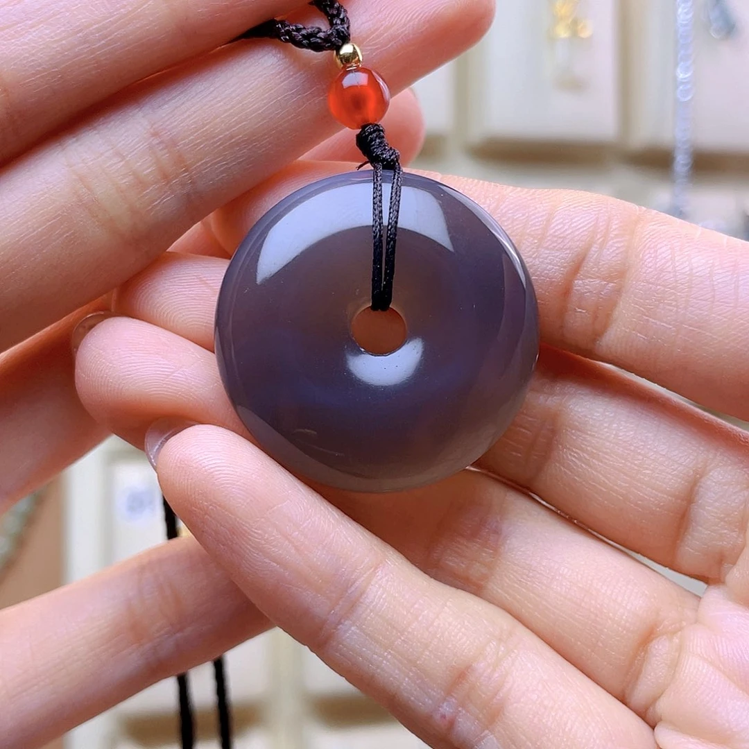 玛瑙/玉髓吊坠(赠链)未镶嵌✨***旎