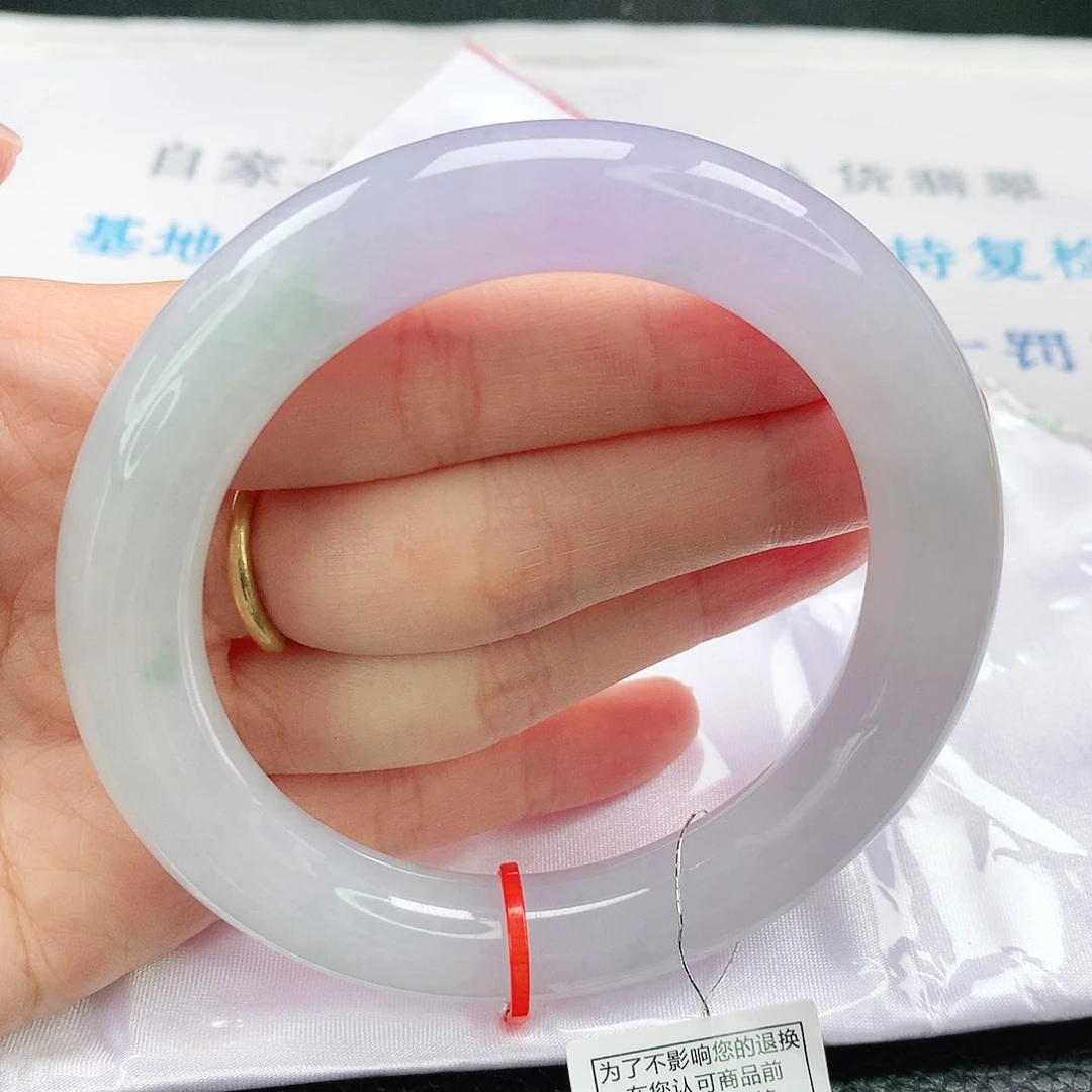 翡翠手镯（圆镯）未镶嵌61圆