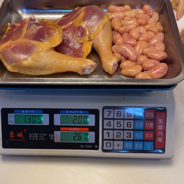 低温冷冻60天中国大陆食用农产品鸡腿