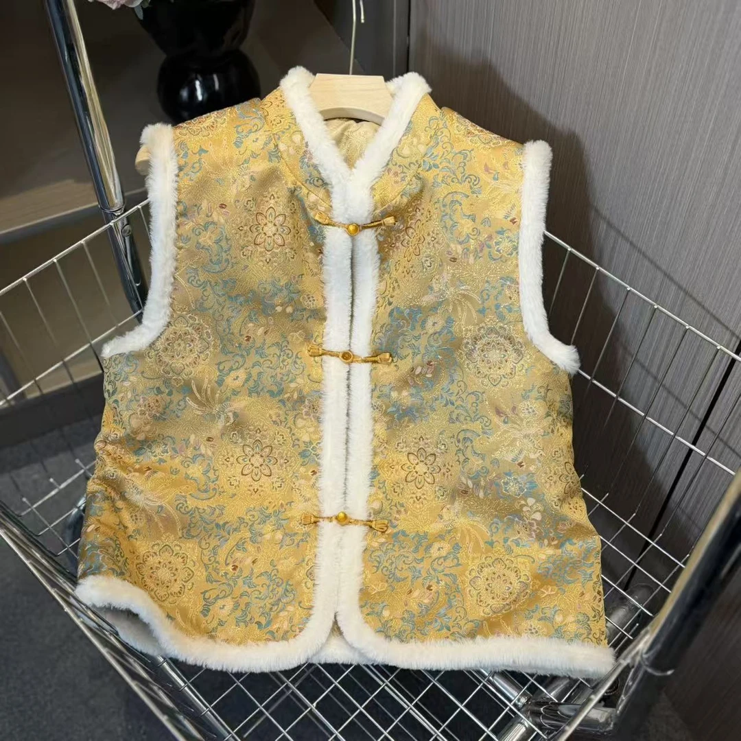 【言昭】民族风新中式轻奢时尚气质小众显瘦国风保暖秋冬新款