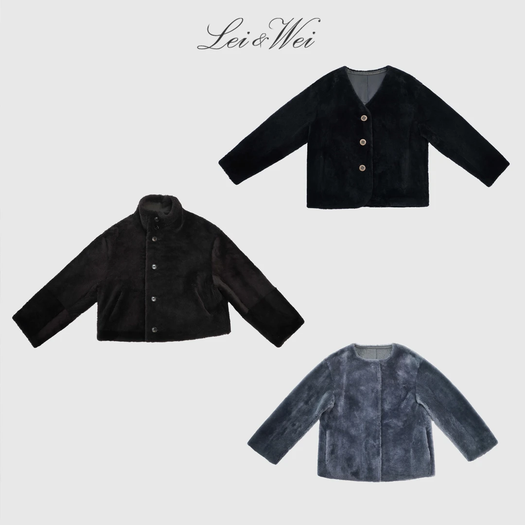 lei&wei【轻雅加州梦】设计师款全羊毛外套