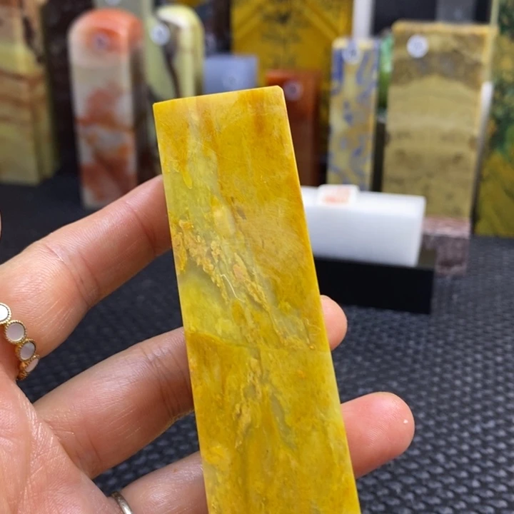 四川石仁****9青田石印章石