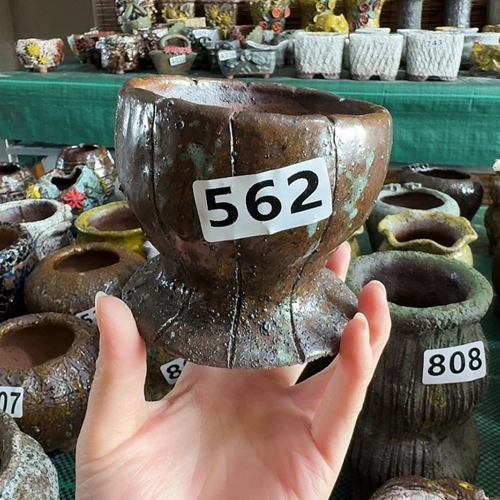 内口8高8粗陶手工