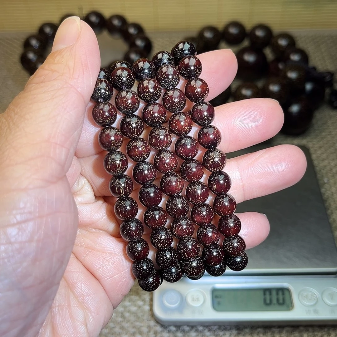 檀香紫檀（小叶紫檀）0.7 108颗 爆星