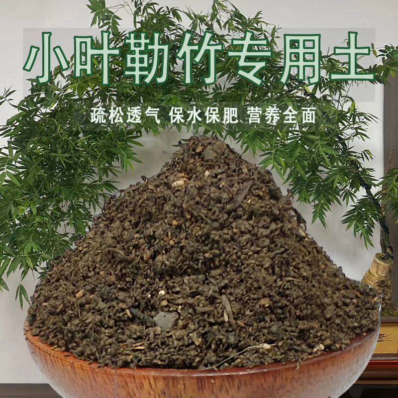 小叶勒竹专用土小叶勒竹土盆栽盆景养花专用土种花土有机营养土