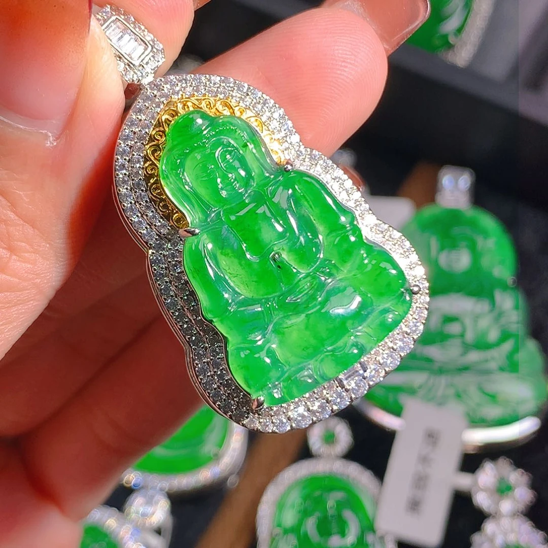 翡翠吊坠(不含链)未镶嵌