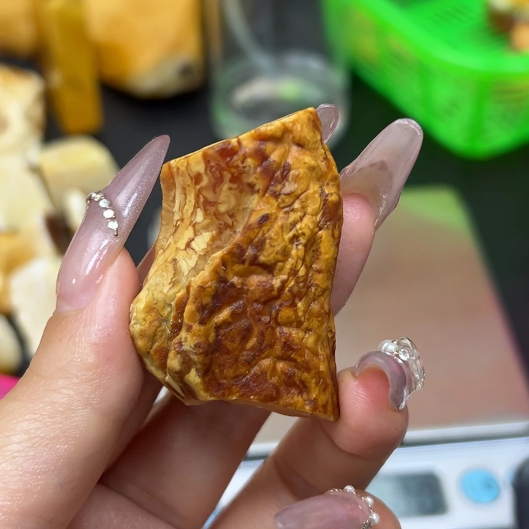 定制琥珀未镶嵌一**宅蜜蜡