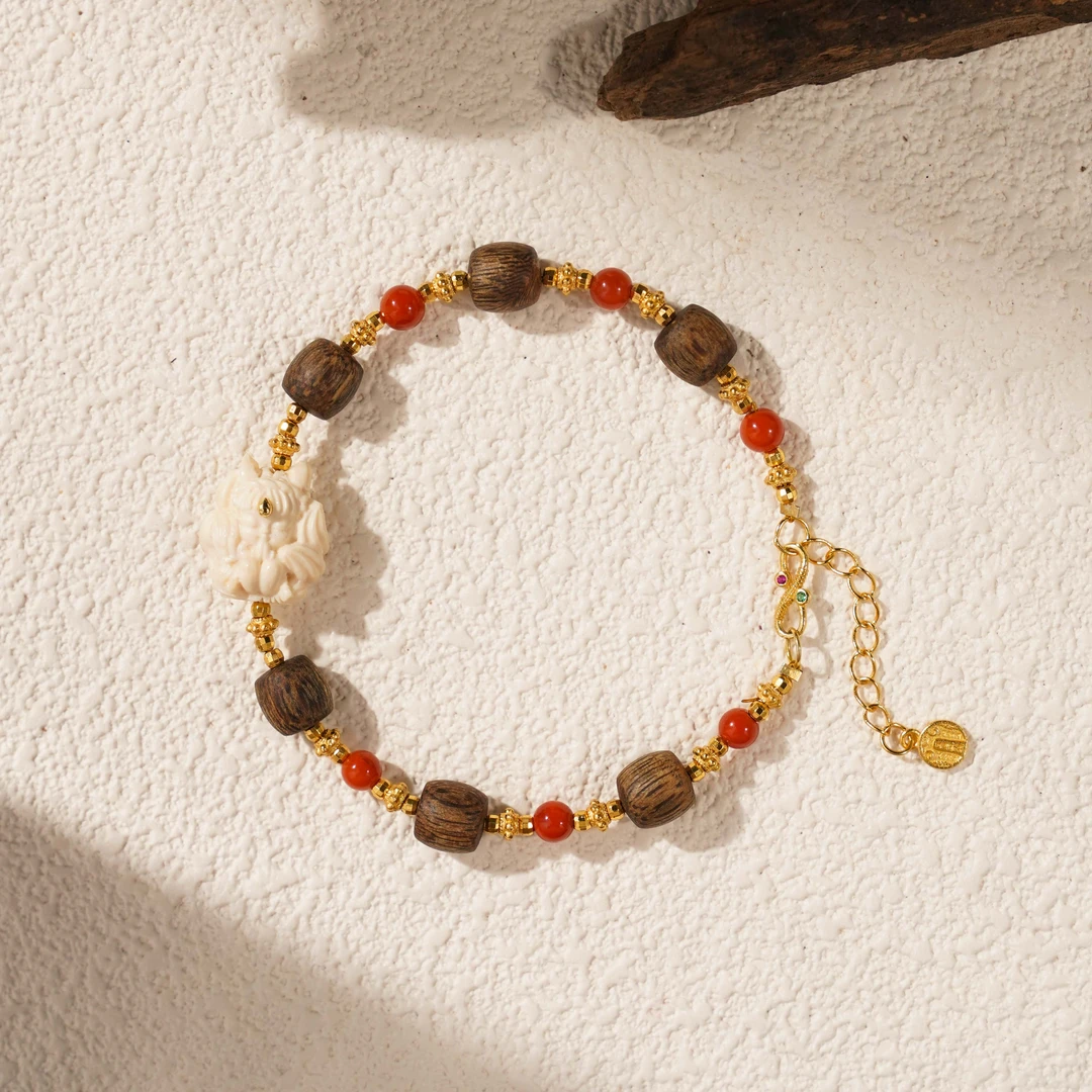 【才情双收】海南绿齐楠沉香手串（天然珠宝多样性发其一）