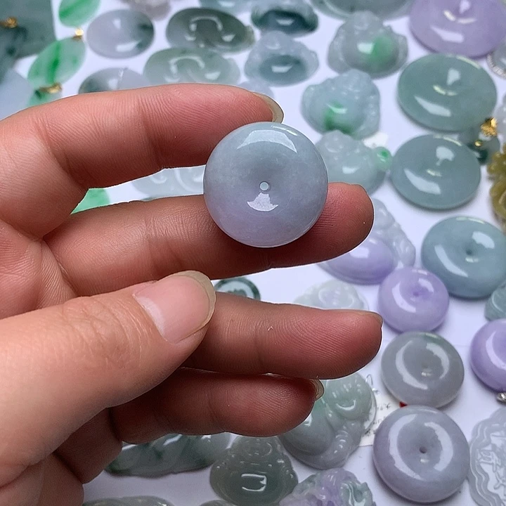翡翠未镶嵌项圈天然翡翠