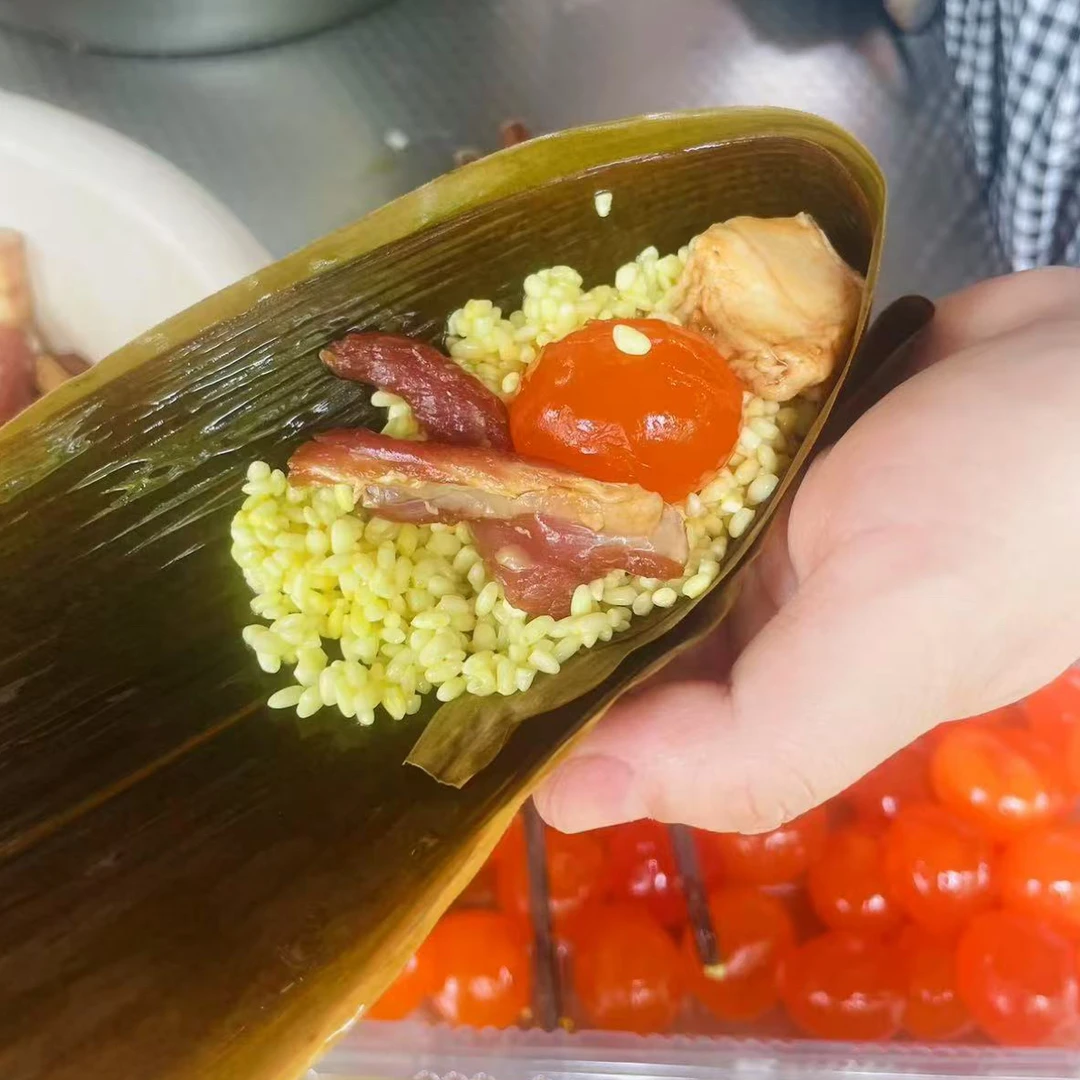 特产手工碱水粽传统工艺真空包装早餐速食