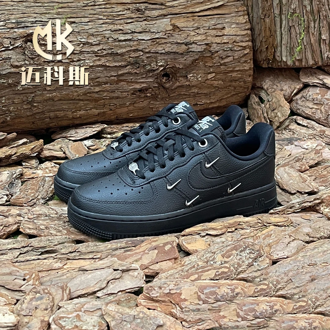 耐克Nike Air Force1 AF1空军一号WMNS纯白/黑潮鞋球鞋FV3654-111