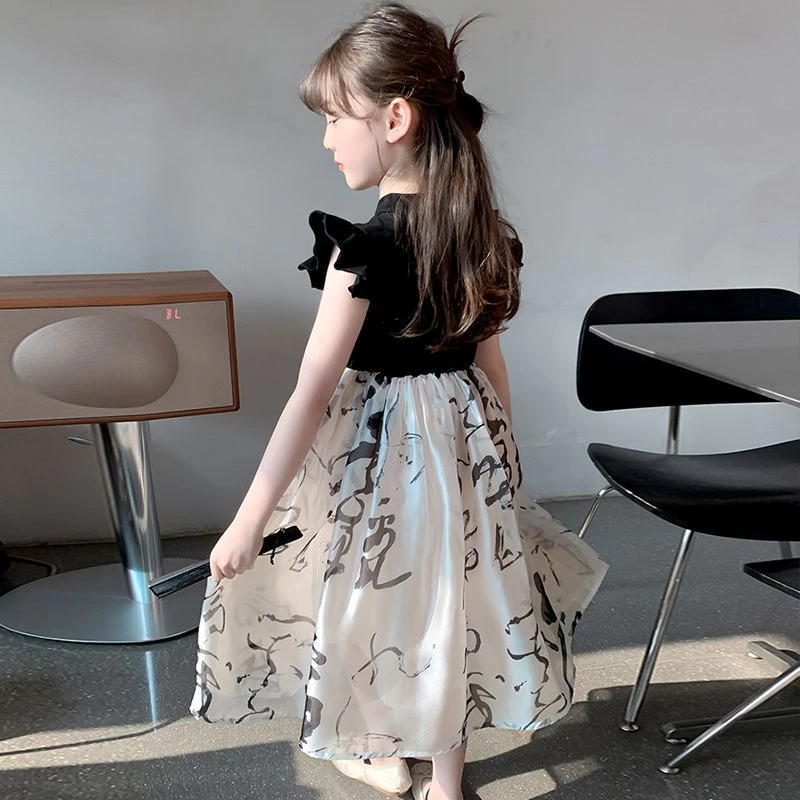 女童连衣裙夏装2025新款洋气儿童国风汉服新中式夏季超仙公主裙子