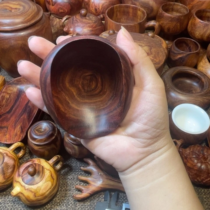 岁***行黄花梨/降香黄檀茶则