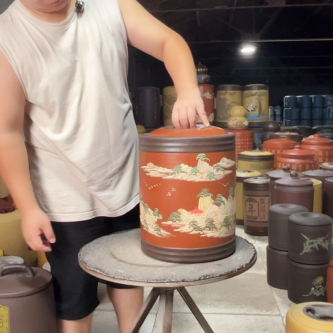 茶叶罐紫砂茶叶罐