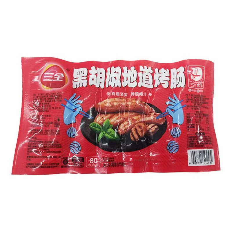 三全黑椒地道肉肠300g/袋烧烤串