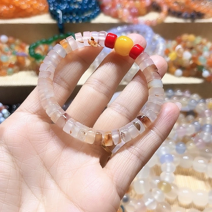 玛瑙/玉髓未镶嵌手链