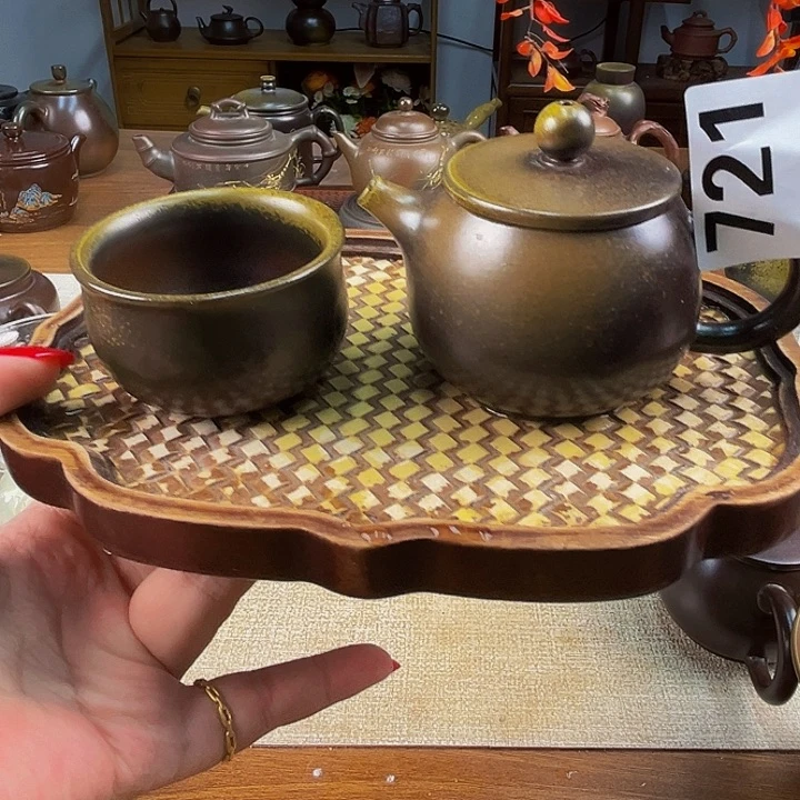 柴燒壺泡茶香柴燒壺