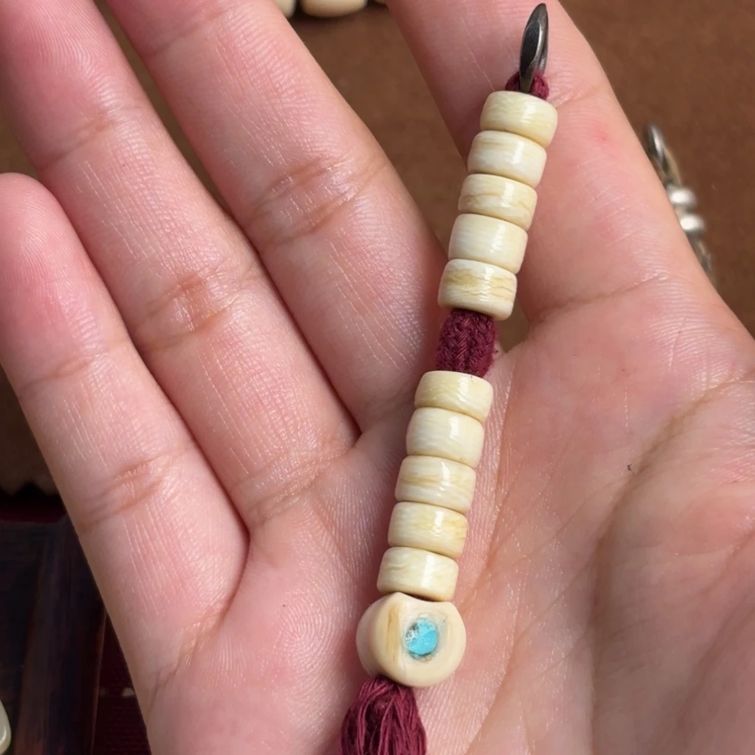 玻璃颈饰藏传小配饰