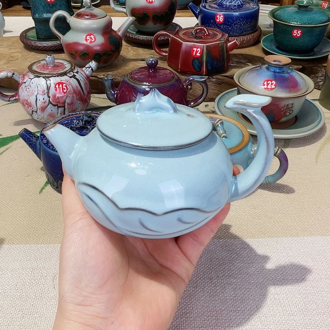 壶禹州钧瓷艺术作品