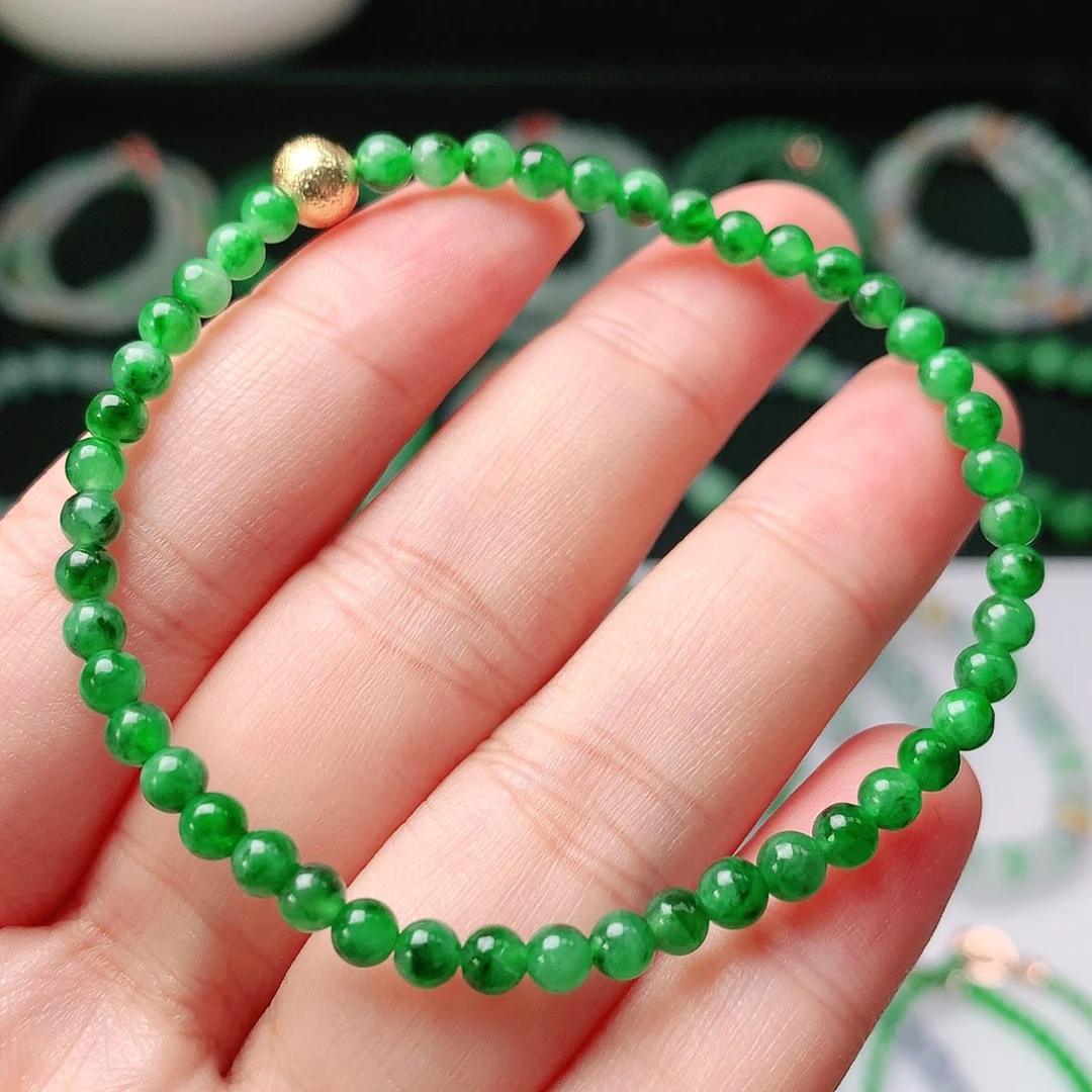 未镶嵌手链翡翠翡翠