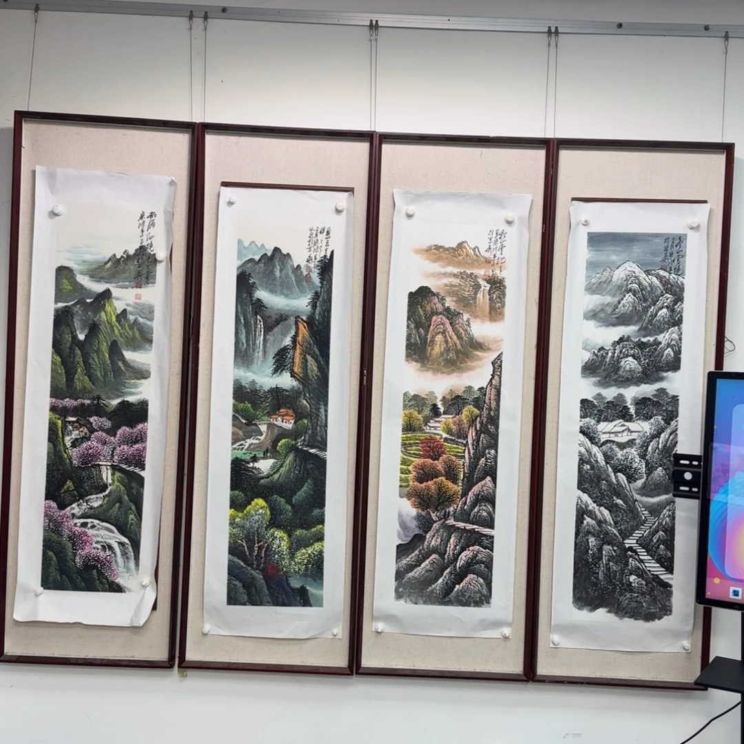 书法作品多次参加