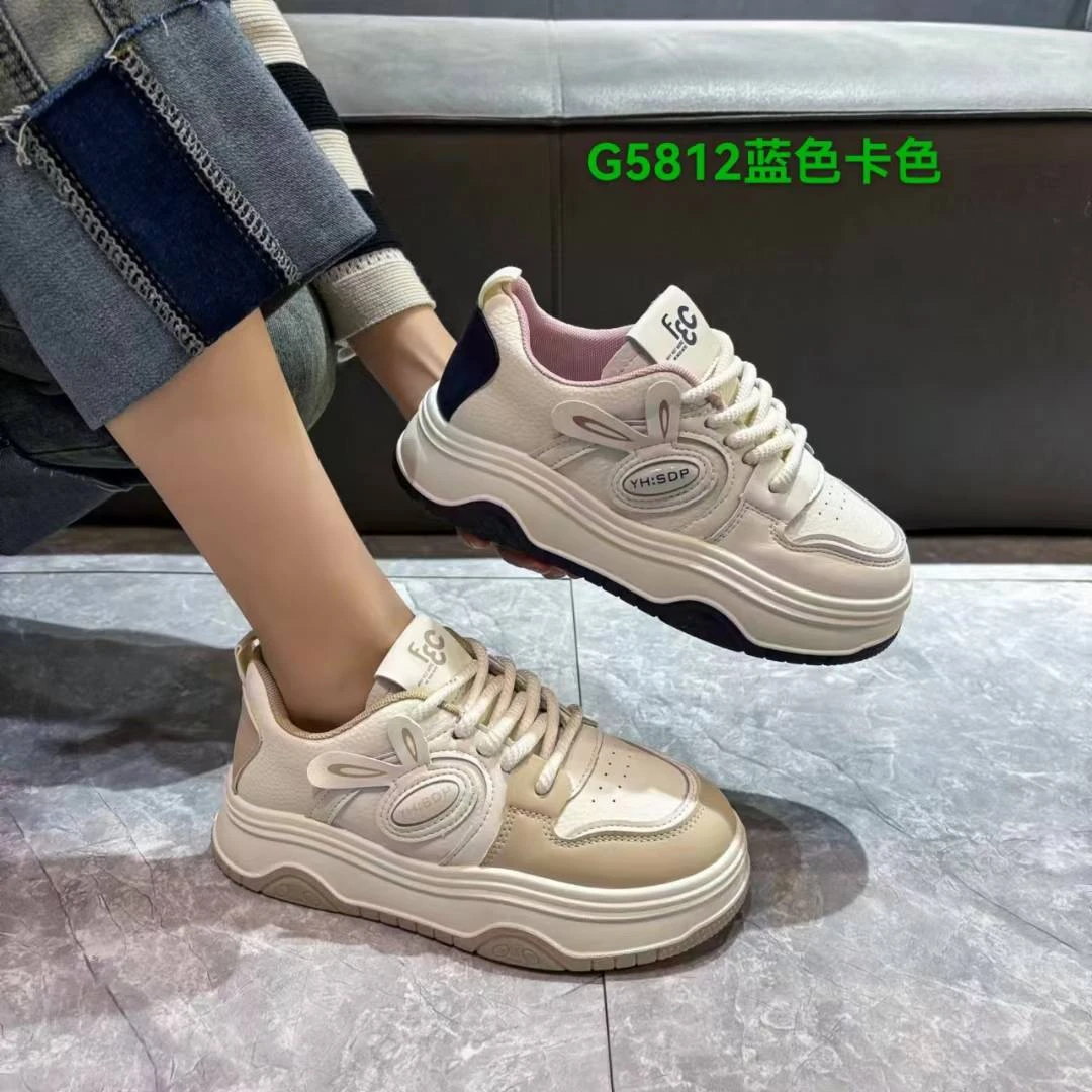 G5812学生板鞋拼色休闲板鞋百搭ins时尚运动鞋