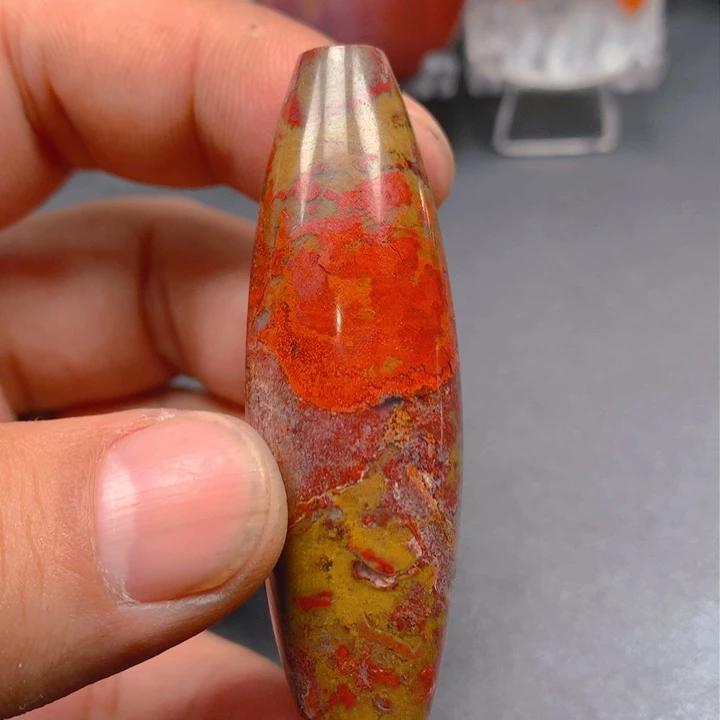 玛瑙/玉髓颈饰未镶嵌青*