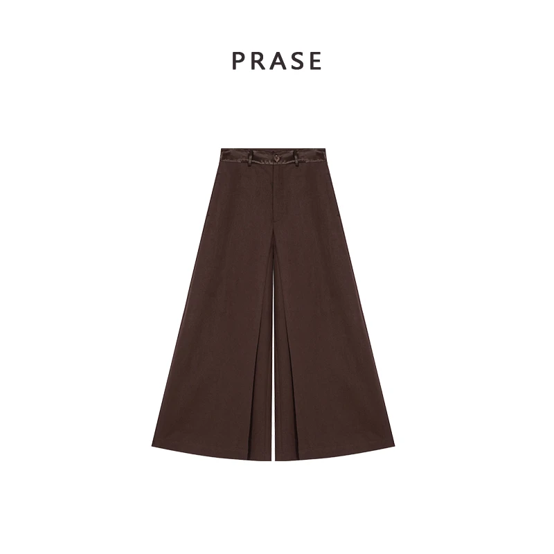 PRASE VIP回馈【温尼斯美术馆】微胖款春时尚天丝裙裤PR503C53