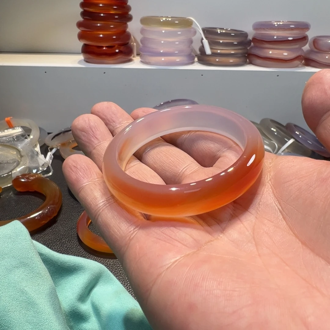 @***』玛瑙/玉髓未镶嵌手镯