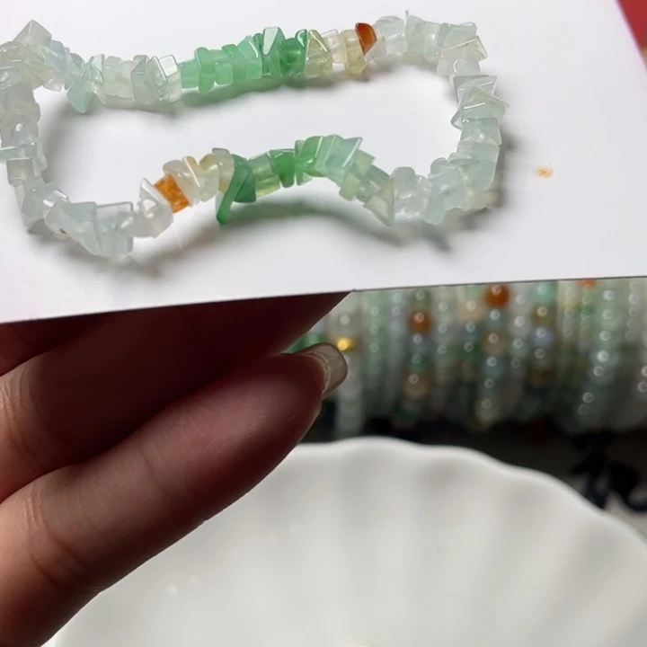 未镶嵌手串翡翠翡翠