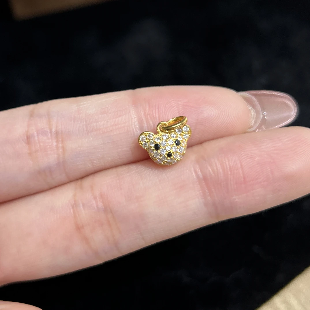 足金精品工艺吊坠