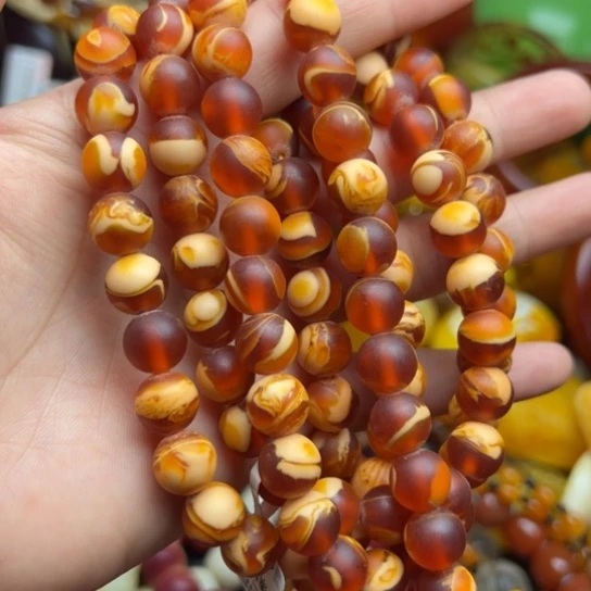 未镶嵌琥珀手串蜜蜡