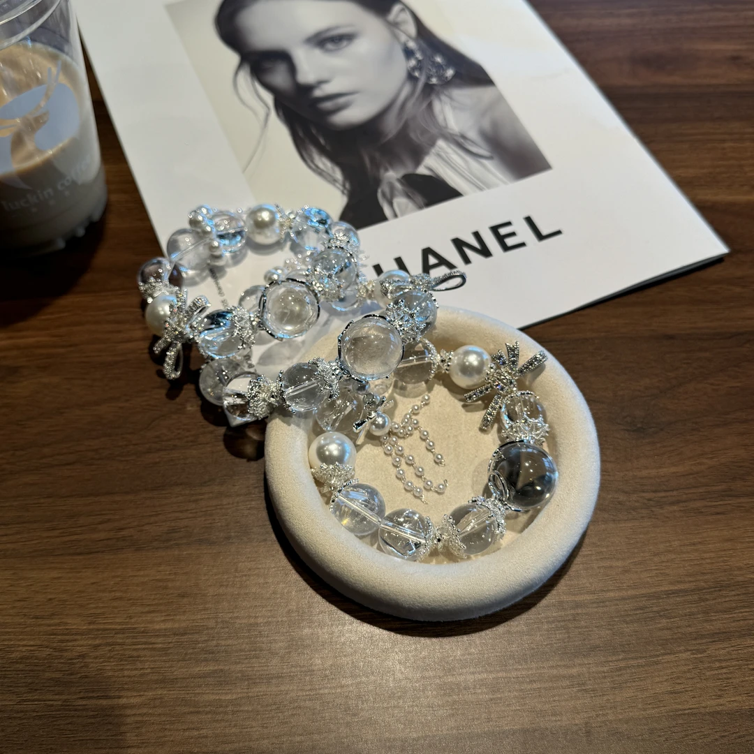 B-22「六月crystal」白阿塞 贝珠（16mm）